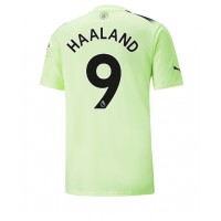 Manchester City Erling Haaland #9 Tredjetrøje 2022-23 Kortærmet